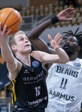 El Iberostar Tenerife cae en Dinamarca sin nada en juego (96-78)