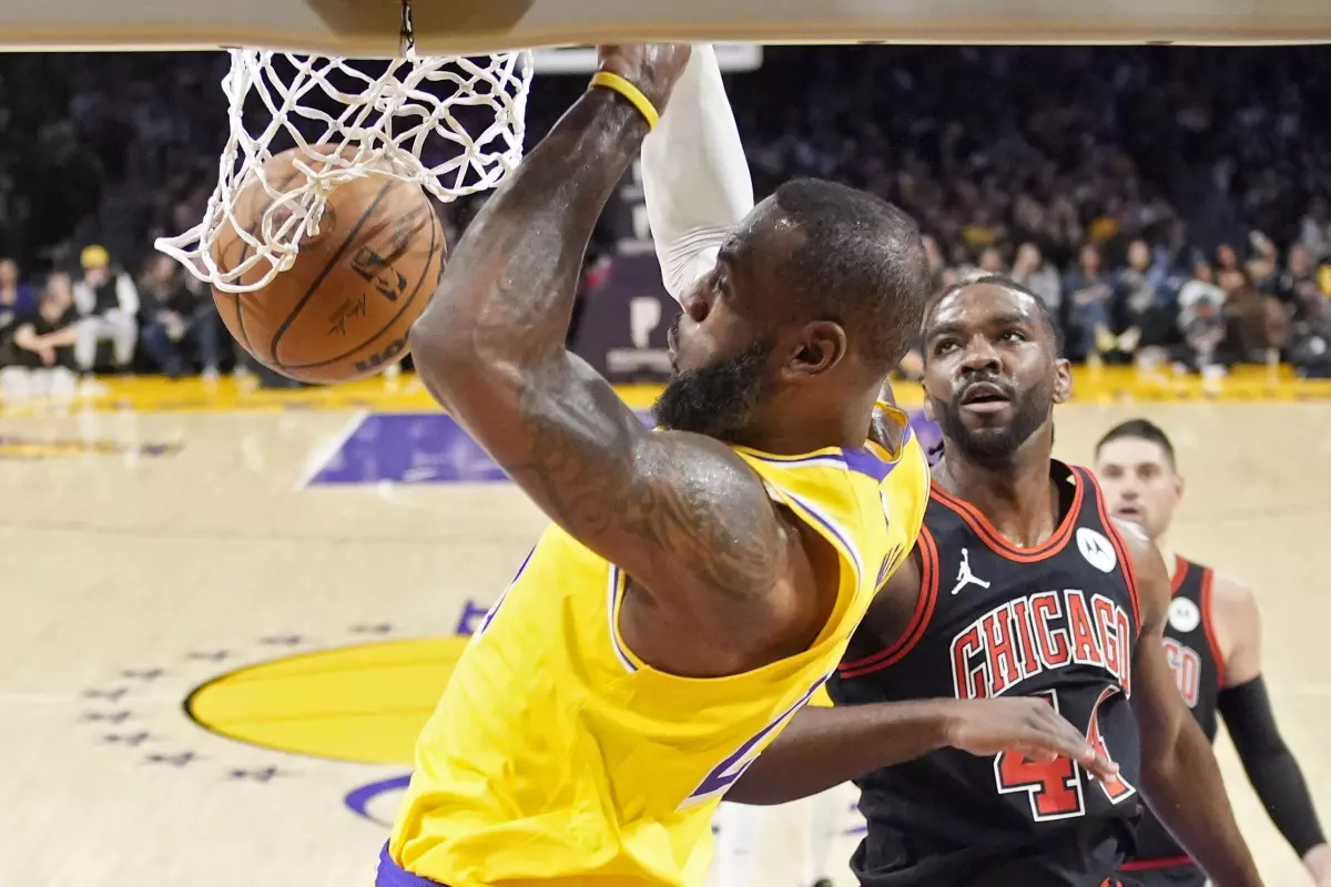 Los Lakers vuelan ante los Chicago Bulls
