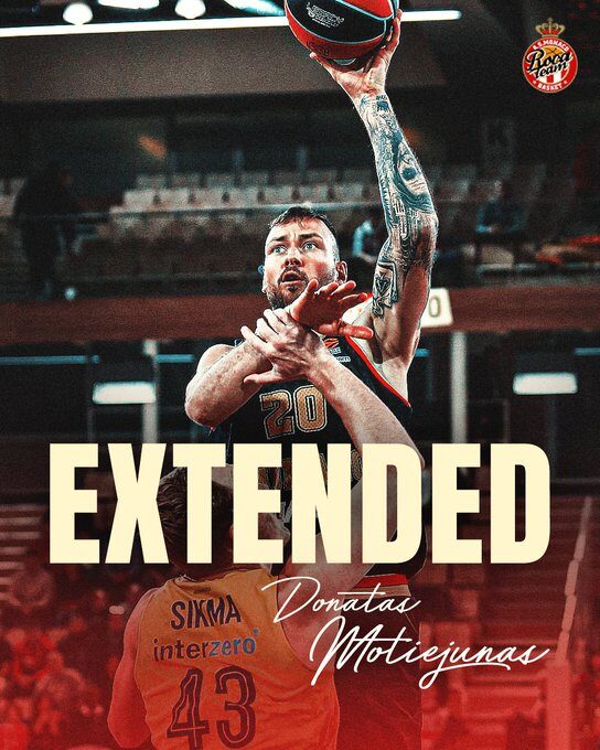 Donatas Motiejunas renueva con el AS Mónaco