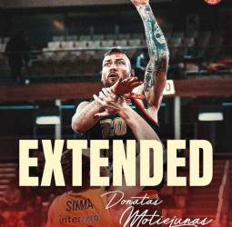 Donatas Motiejunas renueva con el AS Mónaco