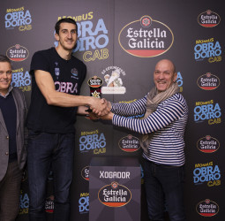Dejan Kravic, elegido Jugador Estrella Galicia por segundo mes consecutivo