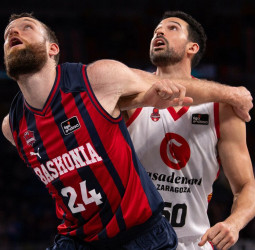 El Baskonia mantiene a raya los intentos de remontada del Zaragoza, 102-94