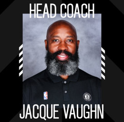 Los Brooklyn Nets confirman a Jacque Vaughn como entrenador jefe
