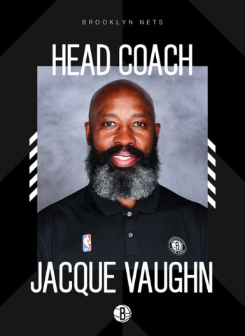Los Brooklyn Nets confirman a Jacque Vaughn como entrenador jefe