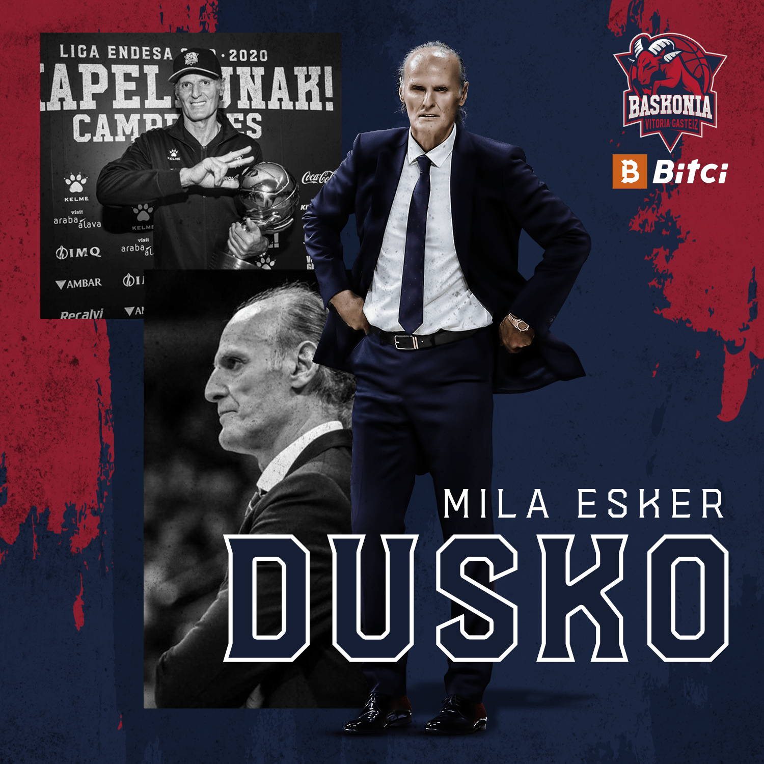 Saski Baskonia SAD rescinde el contrato de Dusko Ivanovic por la mala racha de resultados