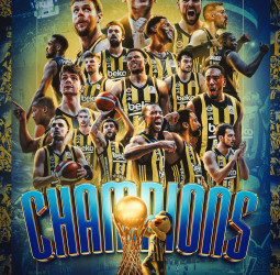 Fenerbahce arrasa a Besiktas y revalida el título de la Superliga turca, 84-68 [4-1]