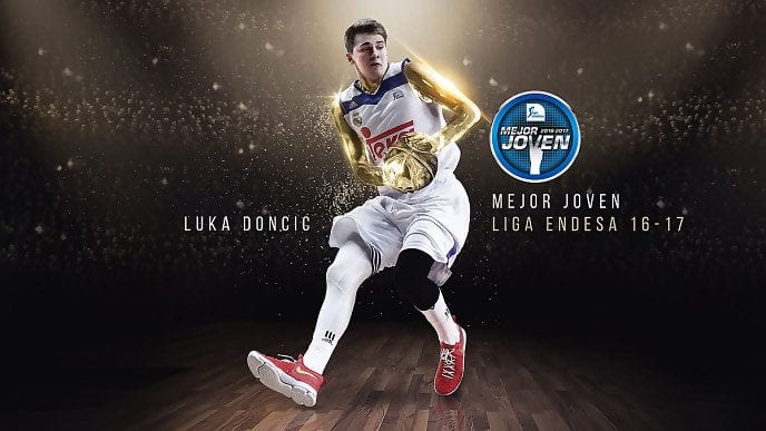 Luka Doncic, mejor joven de la liga Endesa 2016-17