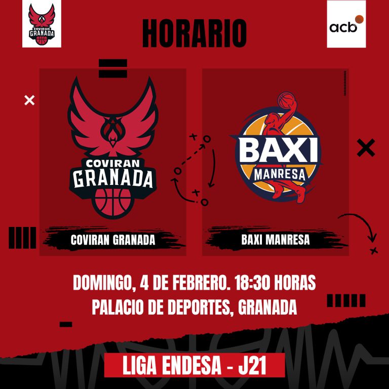 El Coviran Granada recibe al BAXI Manresa