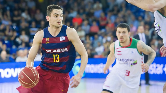 El Barcelona Lassa arroya a un Laboral Kutxa sin más recursos que Hanga (84-57)