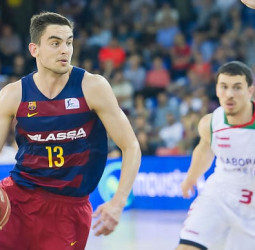 El Barcelona Lassa arroya a un Laboral Kutxa sin más recursos que Hanga (84-57)