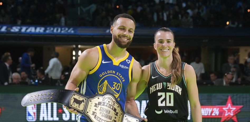 Steph Curry vs. Sabrina Ionescu nos ofrecen un duelo épico