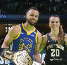 Steph Curry vs. Sabrina Ionescu nos ofrecen un duelo épico