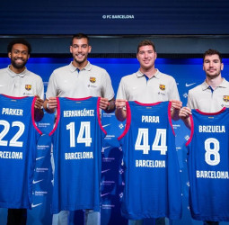 El Barça presenta a sus nuevas caras, dispuestos a luchar por todo