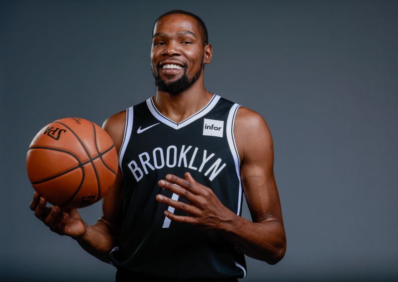 Cuatro jugadores de los Brooklyn Nets, entre ellos Kevin Durant, positivos por coronavirus