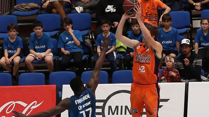 El Valencia Basket bate el récord de triples de la Liga Endesa