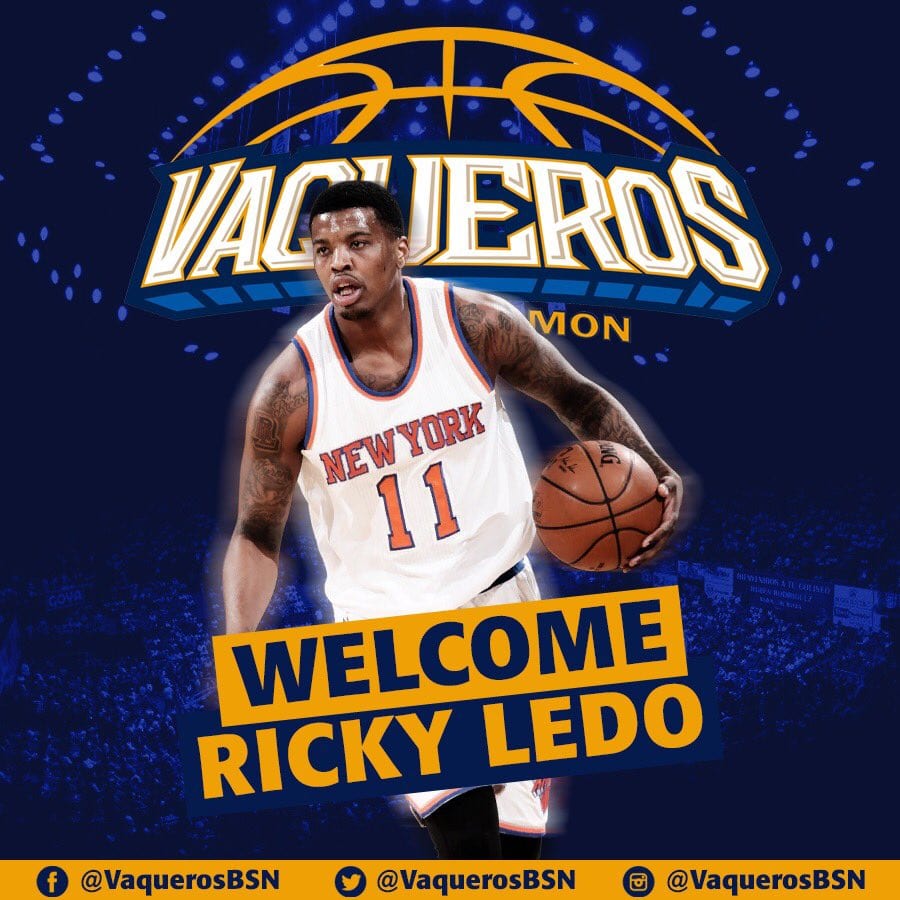 Ricky Ledo firma con el Vaqueros de Bayamón de Puerto Rico