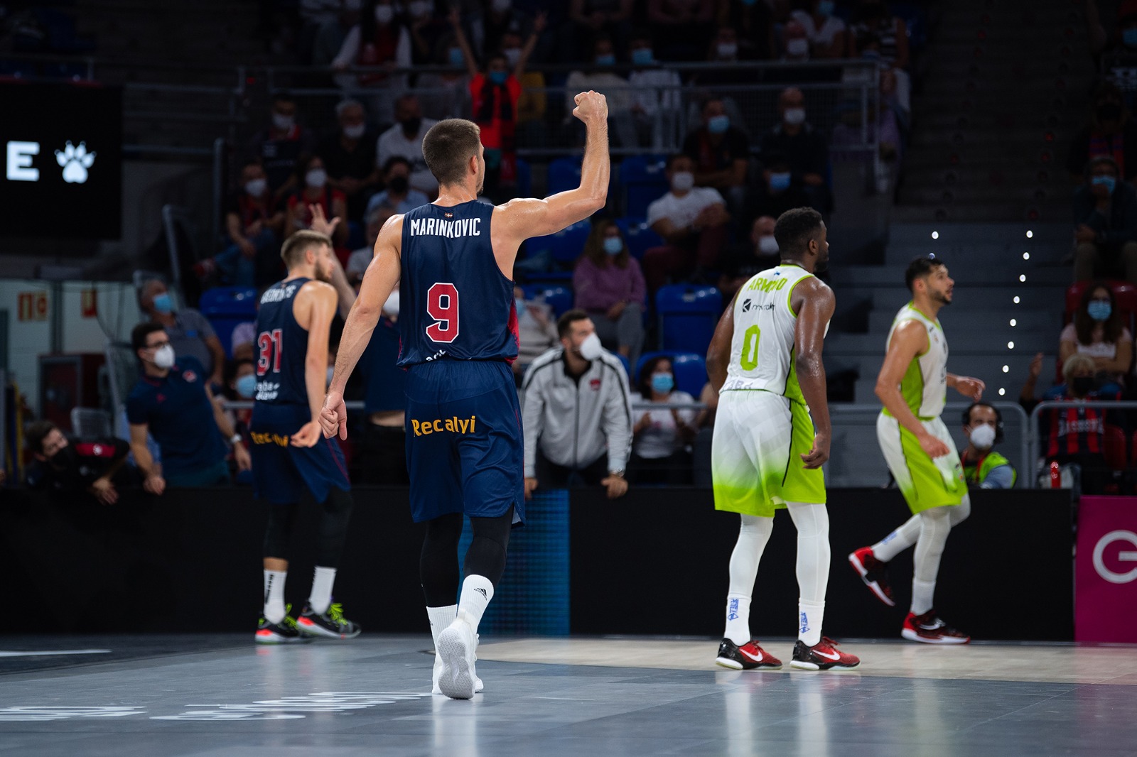 Baskonia se estrena con victoria en el reencuentro con su afición (95-86)