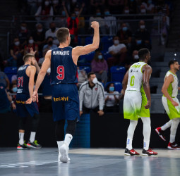Baskonia se estrena con victoria en el reencuentro con su afición (95-86)
