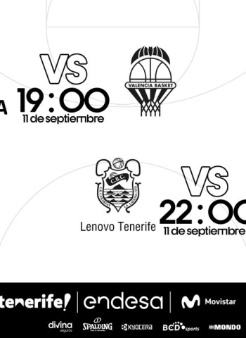 ¡Así serán las semifinales de la Supercopa Endesa Tenerife 2021!