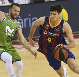 Rodillo azulgrana (98-68) ante un Movistar Estudiantes totalmente superado