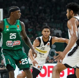 Panathinaikos sube de nivel al final para vencer al Partizan, 84-71
