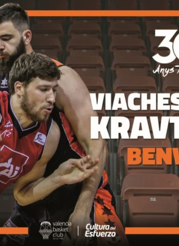 Valencia Basket alcanza un acuerdo con Slava Kravtsov para lo que resta de temporada