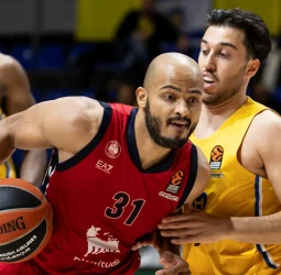 Milán pasa una noche fácil en Belgrado contra Maccabi, 74-107