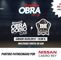 A la venta las entradas para el Monbus Obradoiro – RETAbet Bilbao Basket, con promoción especial del Día de la Madre solo para abonados