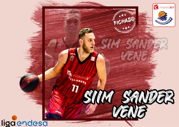 El Montakit Fuenlabrada incorpora a Siim-Sander Vene