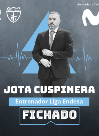 Jota Cuspinera, nuevo entrenador de Movistar Estudiantes