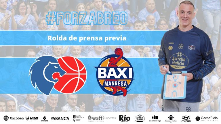 Veljko Mrsic en la previa del Río Breogán - BAXI Manresa