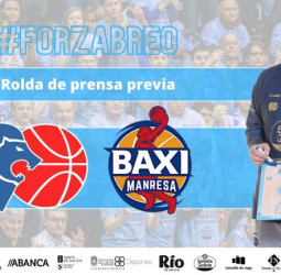 Veljko Mrsic en la previa del Río Breogán - BAXI Manresa