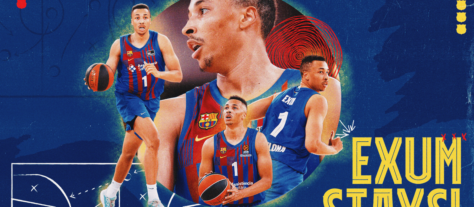 Dante Exum, azulgrana hasta final de temporada