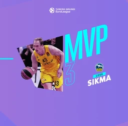 Luke Sikma, MVP de la jornada 3 de la EuroLeague