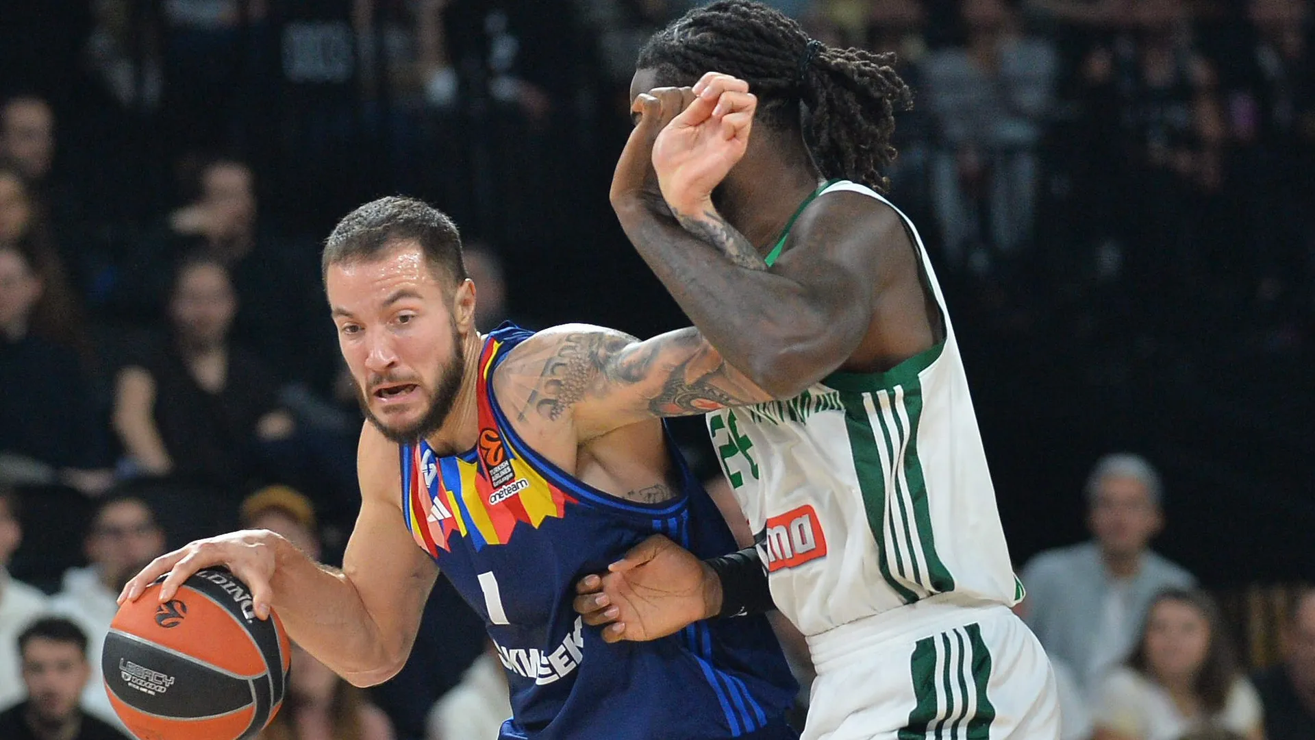 Panathinaikos se recupera en el LDLC Arena, 81-89