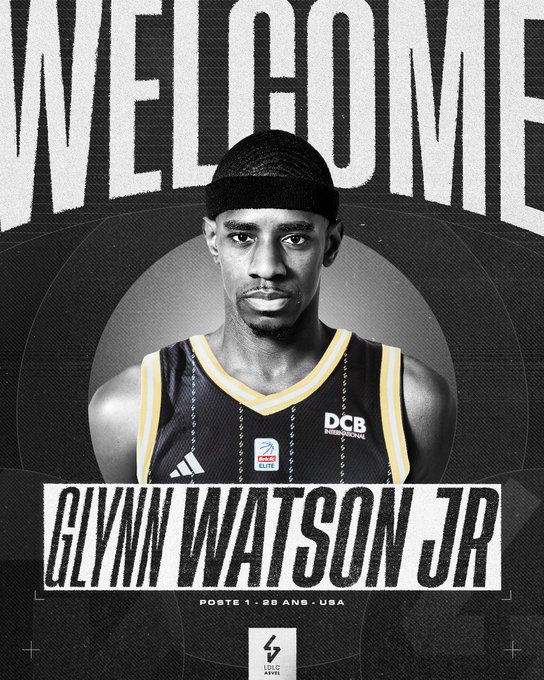 El ASVEL refuerza su perímetro con el base estadounidense Glynn Watson Jr.