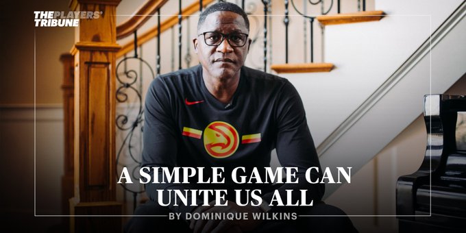 Dominique Wilkins machaca el aro a sus 60 años