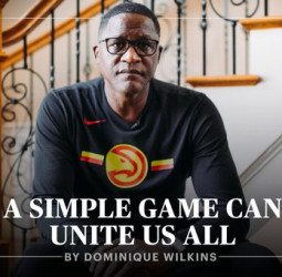 Dominique Wilkins machaca el aro a sus 60 años