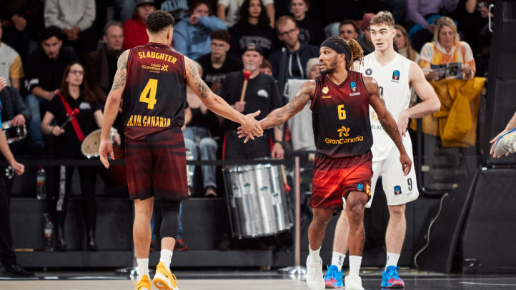 El Gran Canaria consigue una sólida victoria en Alemania (76-83)