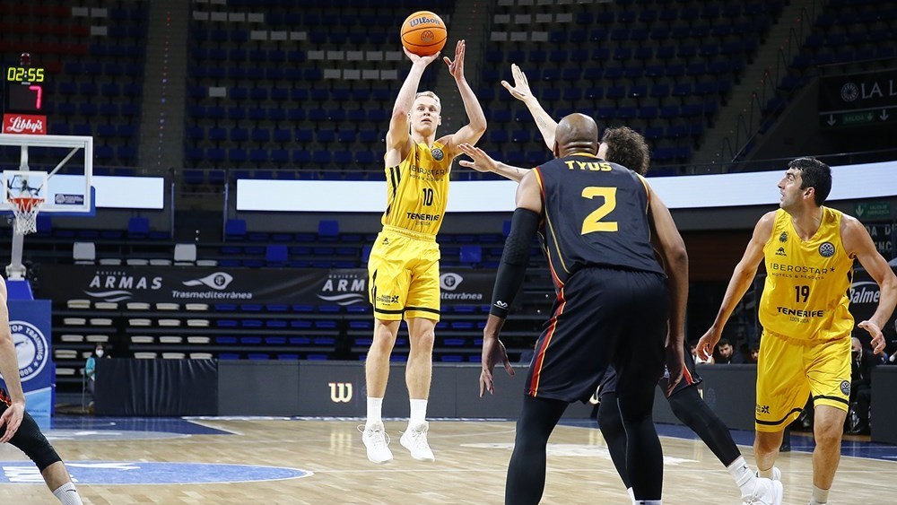 El Iberostar Tenerife suma su segunda victoria europea (85-72)