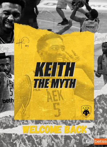 Keith Langford vuelve al AEK Atenas