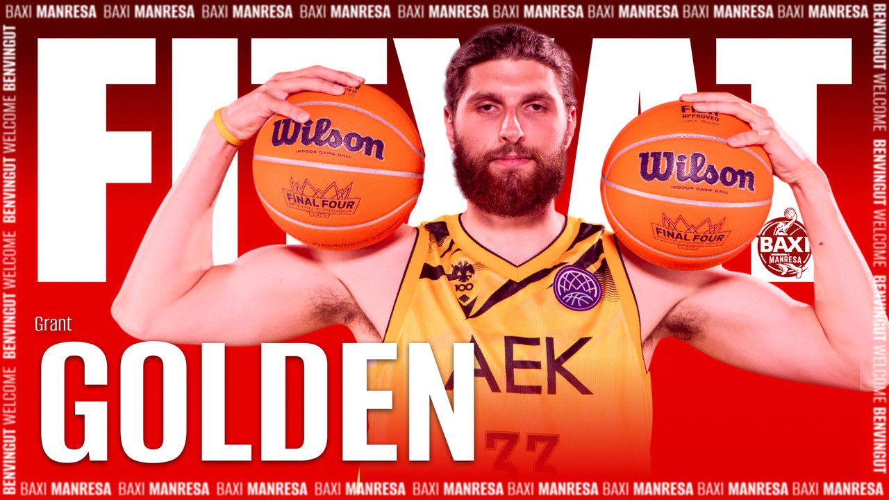 Grant Golden: astucia y lucha 'made in USA' para el BAXI Manresa 2025-26