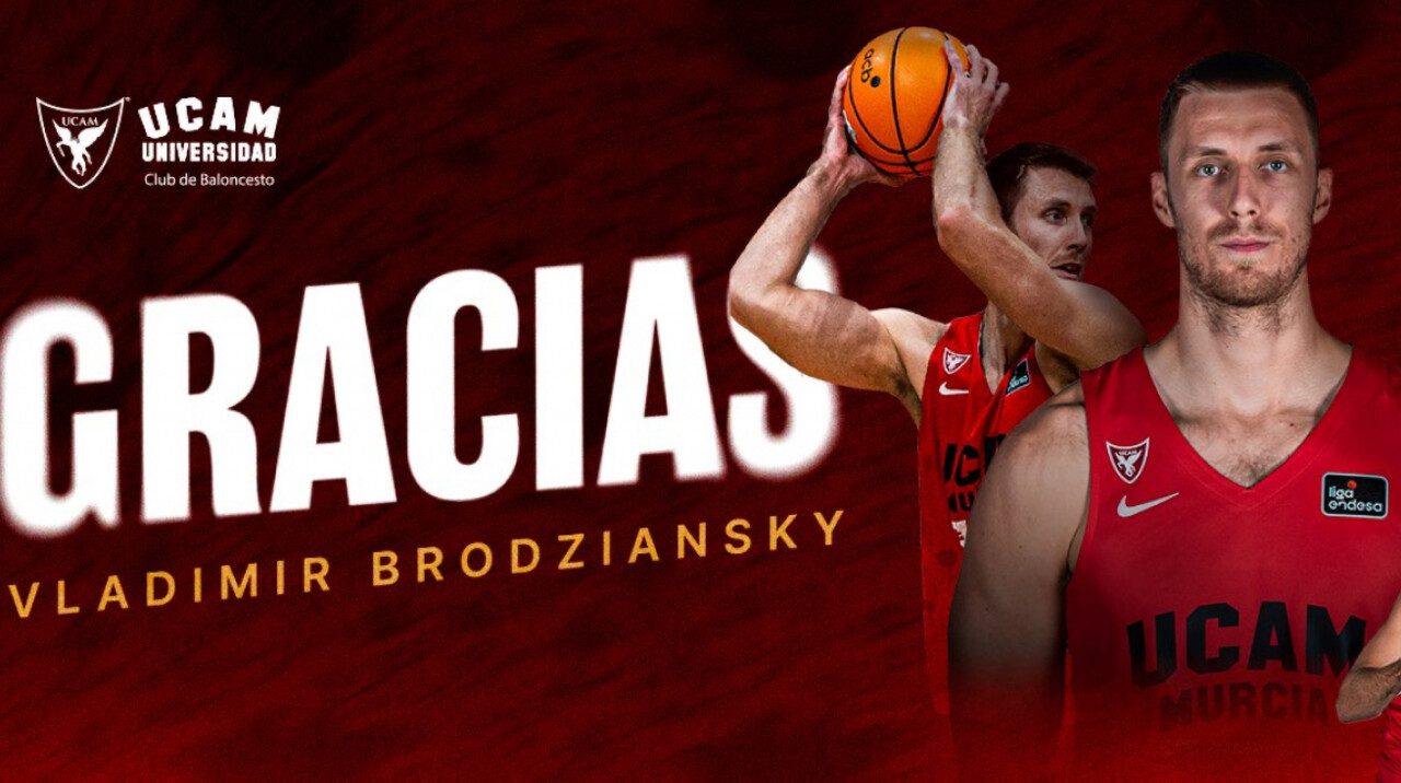 El UCAM Murcia y Vladimir Brodziansky separan sus caminos