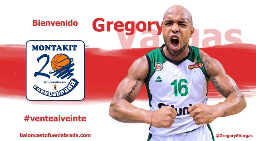 Gregory Vargas aterriza en el Montakit Fuenlabrada