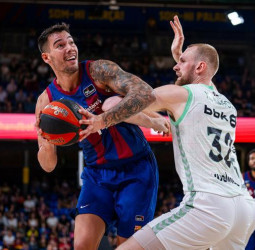 El Barcelona convence antes de la visita al WiZink (91-82)