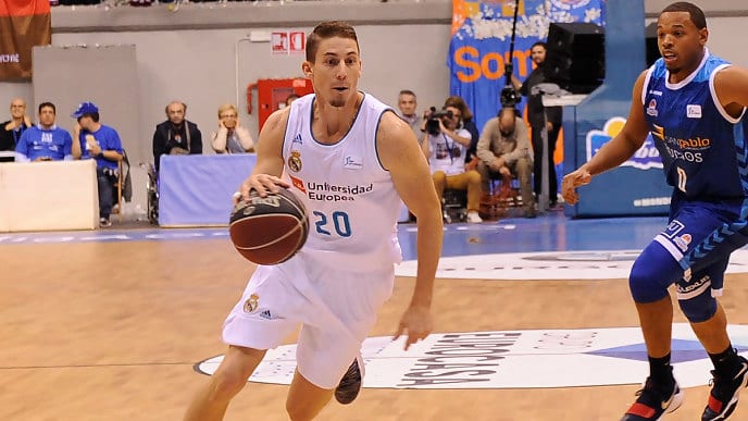 Trabajada victoria del Real Madrid en Burgos (95-100)