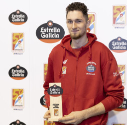 Laurynas Birutis ha sido elegido Jugador Estrella Galicia de Octubre