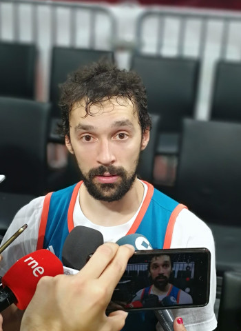 Sergi Llull: "He trabajado mucho para poder estar aquí"