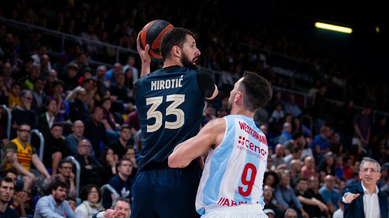 El Barça derrota a Obradoiro liderado por un estratosférico Mirotic (94-77)