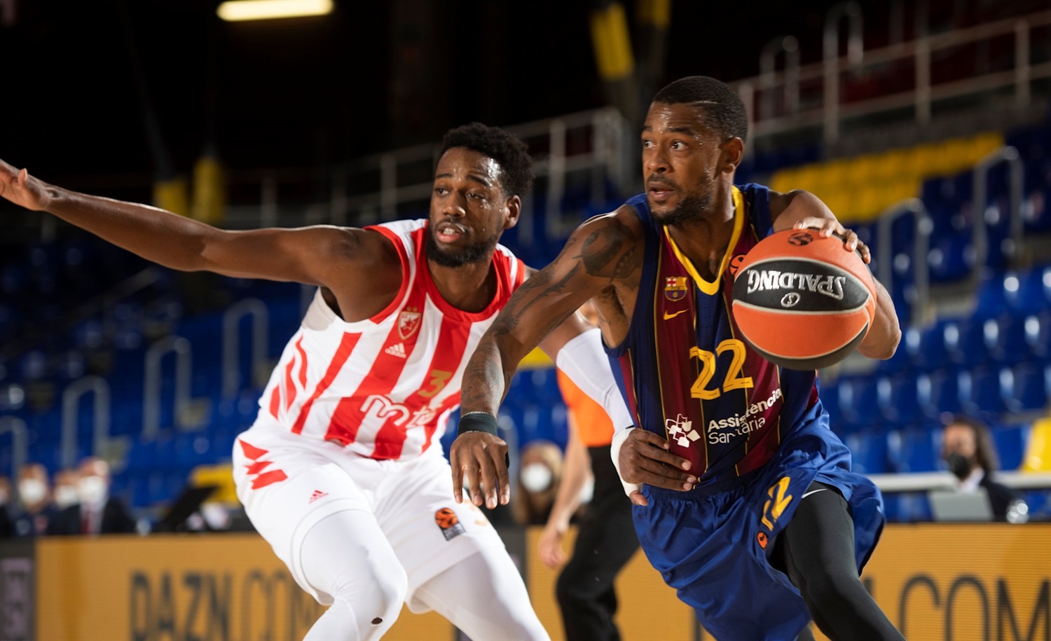 Barça - Estrella Roja: El líder sigue intratable (76-65)